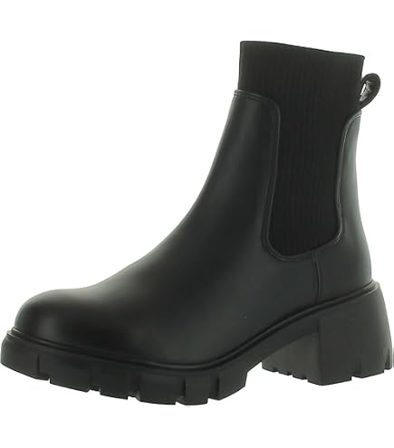 Amazon.com | Steve Madden Women's HOWLER Ankle Boot, Black, 6